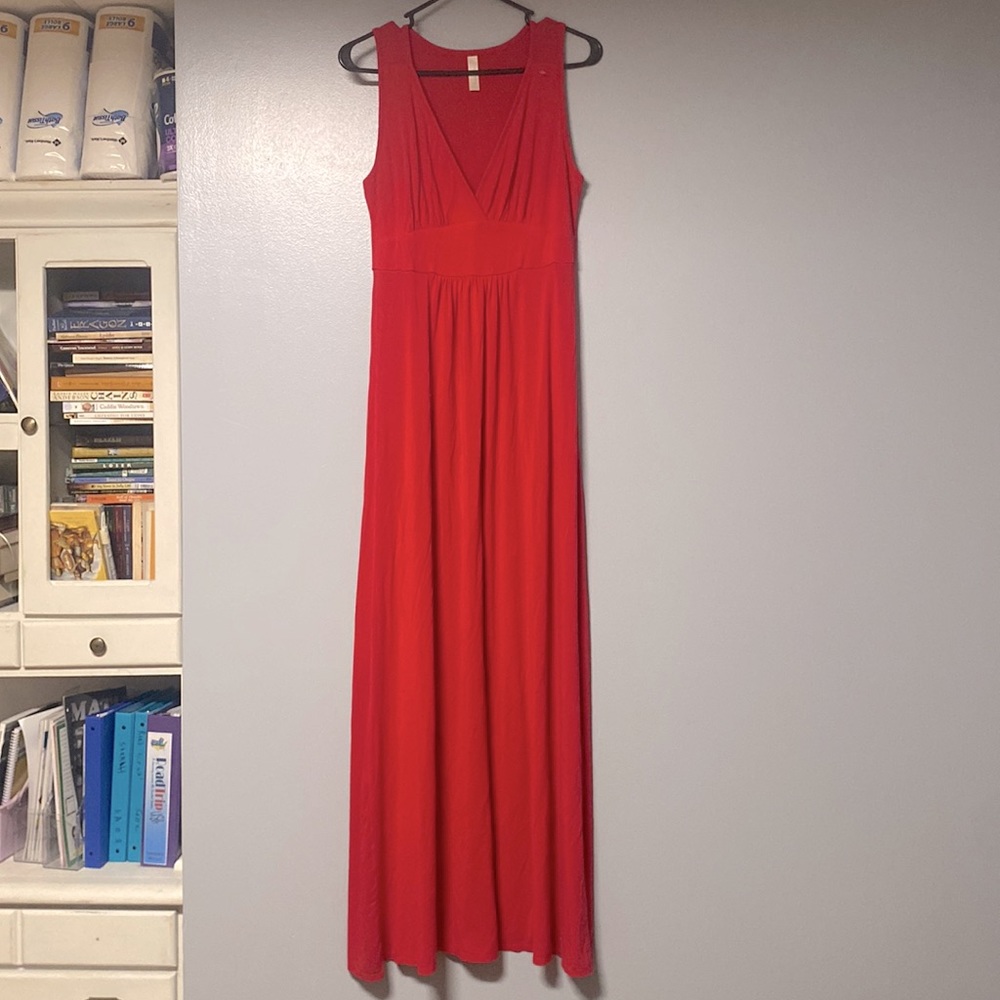 red Loveappella maxi dress!